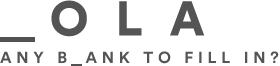 Any b_ank to fill in?